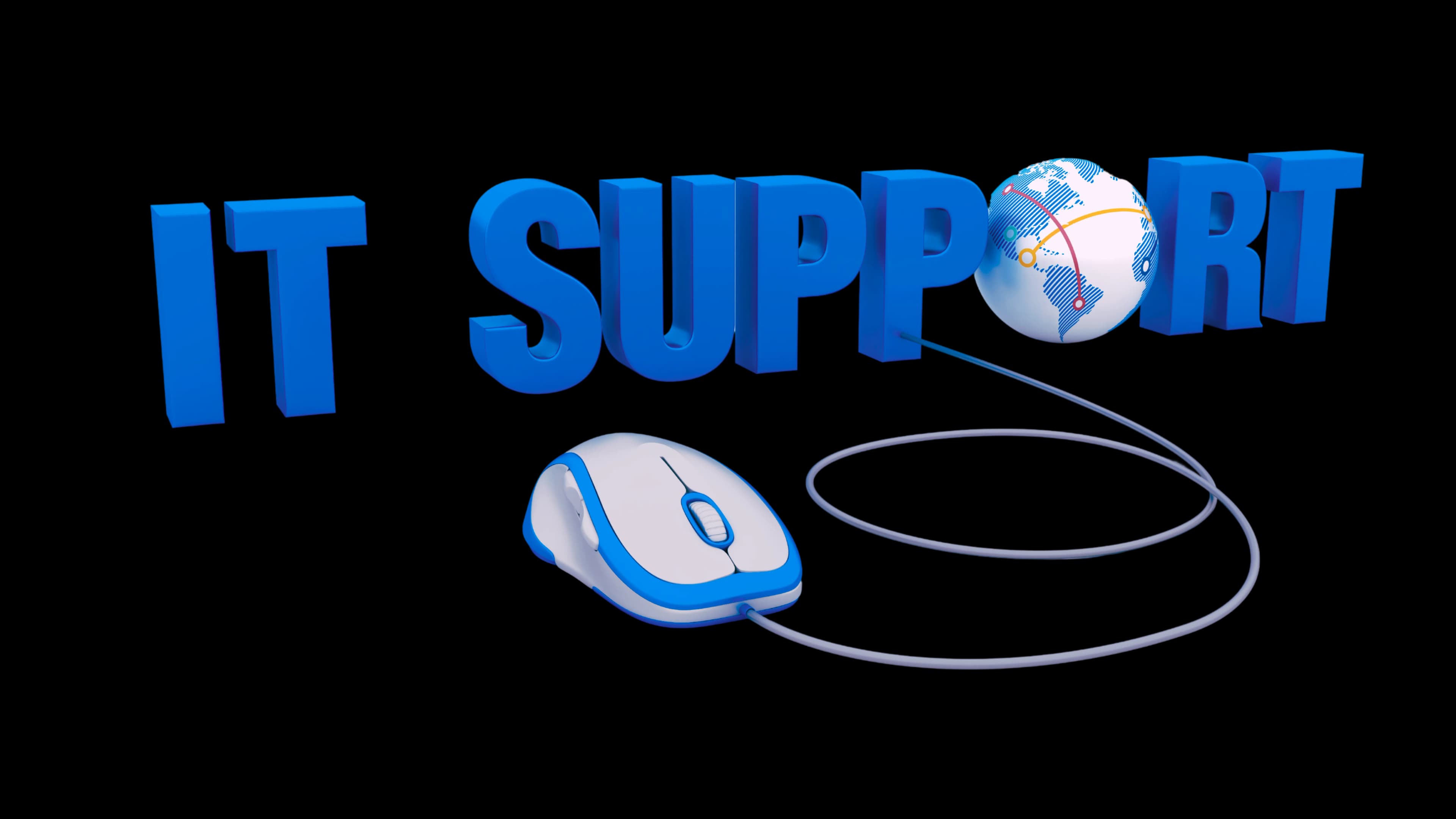 IT Support team aan het werk